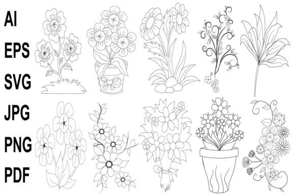 Flower Line Art Vol.2: A Designer’s Real-World Embroidery Review