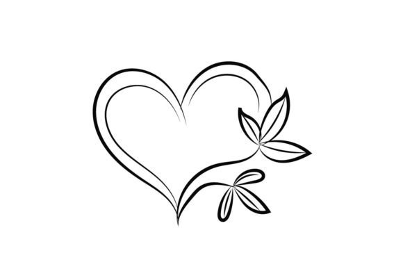 Love Ornament, Summer Floral Love