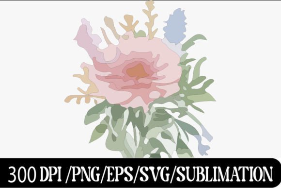 Watercolor Floral Design 2