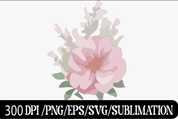 Watercolor Soft Flowers Clipart 5